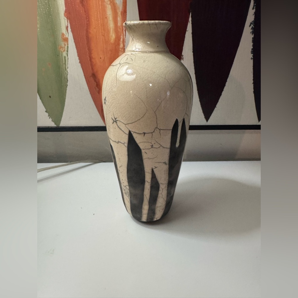Artist signed studio pottery piece